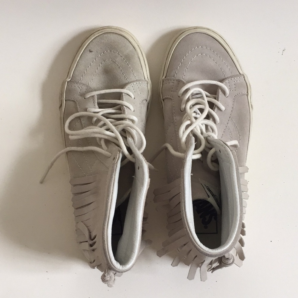 Vans High-Top Fringe Sneaker